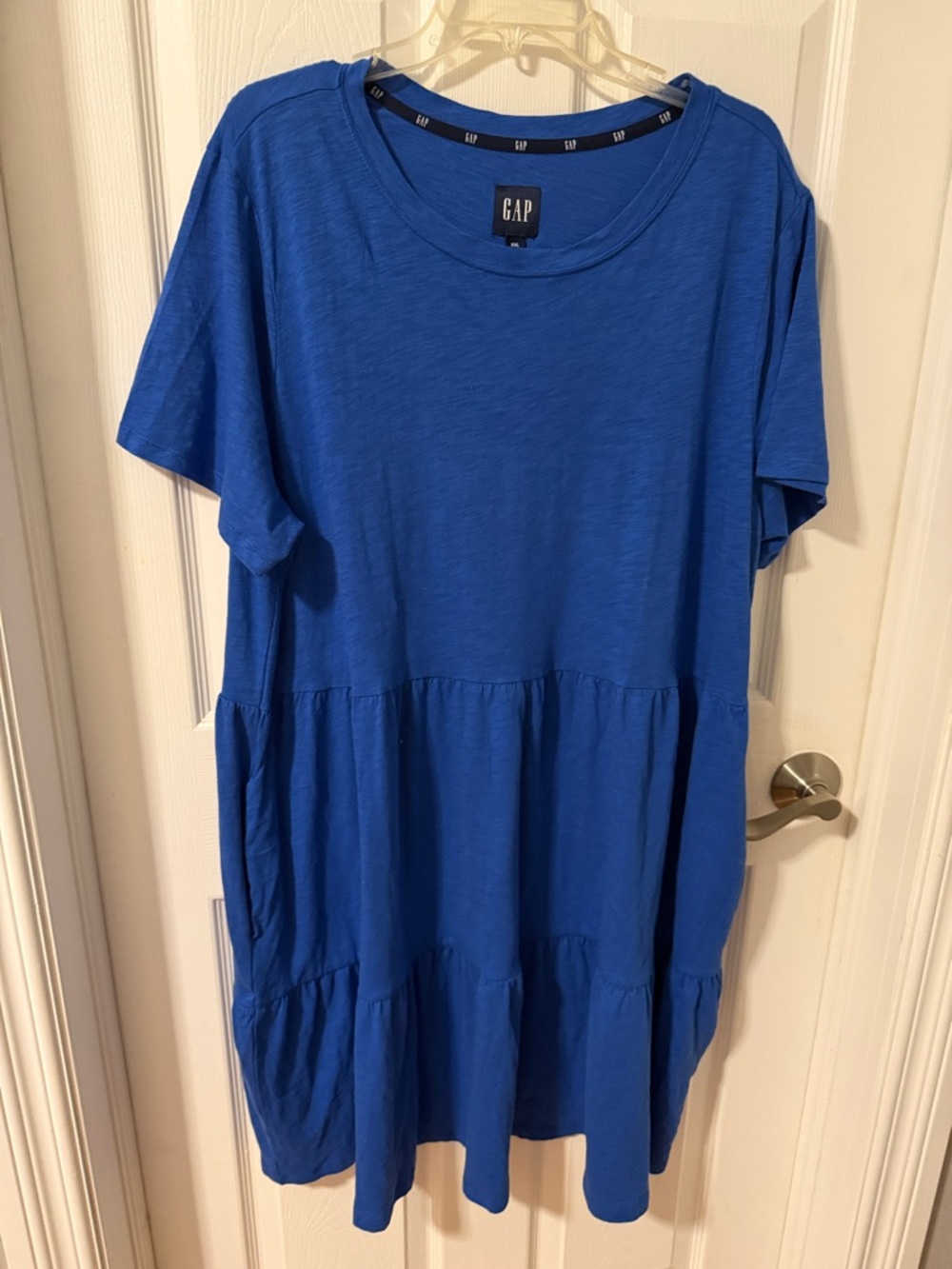 NWT GAP Royal Blue Midi Dress. Size XXL.